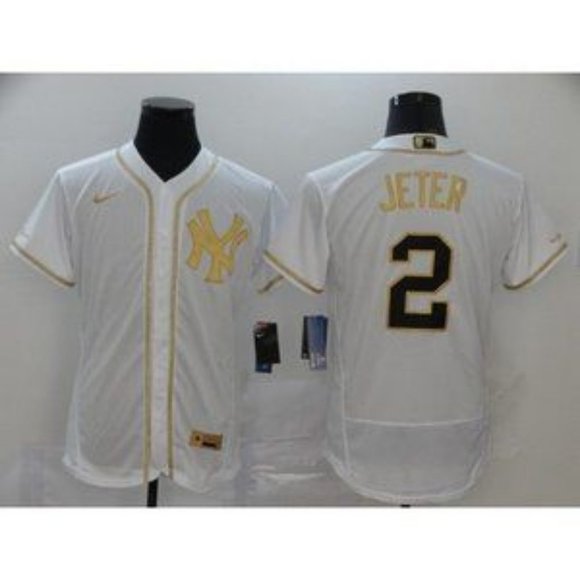 derek jeter gold jersey